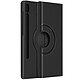 Avizar Étui folio pour Samsung Galaxy Tab S9 Support rotatif Paysage Portrait noir - Étui en éco-cuir Noiravec clapet rotatif, spécifiquement conçu pour Samsung Galaxy Tab S9