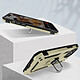 Avis Avizar Coque pour iPhone 15 Pro Max Hybride Bague Magnétique Série ArmoRing Or