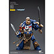 Warhammer 40k - Figurine 1/18 Ultramarines Honour Guard Chapter Champion 12 cm pas cher