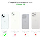Avis Evetane Coque iPhone 15 Antichoc Silicone bords renforcés + 2 Vitres en verre trempé Protection écran