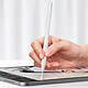 Avis 4smarts Stylet Pencil Pro 3, Rejet de Paume pour iPad Blanc