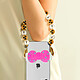 Acheter Avizar Bracelet pour Téléphone perlée Clip Design Nœud papillon