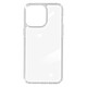 Avizar Coque pour iPhone 15 Pro Max Dos Rigide Contour Souple Coin Antichoc Transparent - Une coque de protection série Crystal Bump spécialement conçue pour Apple iPhone 15 Pro Max