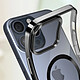 Acheter Avizar Coque MagSafe pour iPhone 15 Pro Silicone Protection Caméra Contour Chromé Noir