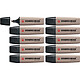 STABILO Surligneur BOSS ORIGINAL NatureCOLORS - gris taupe x 10 Surligneur