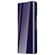 Avizar Étui Clear View pour Samsung Galaxy Z Fold 5 Clapet Miroir Support Vidéo Violet Protection en polycarbonate violet, collection Mirror Cover, avec clapet Clear View spécialement conçu pour votre Samsung Galaxy Z Fold 5
