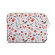 MW Housse compatible Macbook Pro/Air 13 Basics ²Life Flower Bomb - Housse de protection en matériaux recyclés