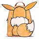 Pokémon - Mini Sac à dos Eevee Mini Sac à dos Pokémon Eevee.