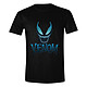 Marvel - T-Shirt Venom Blue Web Face T-Shirt Marvel, modèle Venom Blue Web Face.