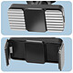 Avizar Support Voiture Smartphone Fixation Grille d'aération Rotatif 360° pas cher