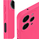 Avizar Coque pour Xiaomi Redmi 12 Semi-rigide Soft-touch Fast Cover Fuchsia pas cher