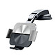 Avizar Support Voiture QI pour Smartphone Pliable type Fold (tout modèle) Argent / Support voiture induction pour utiliser le GPS et éviter les pannes de batterie