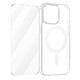 4smarts Pack Protection pour iPhone 15 Pro Coque MagSafe Film 4smarts Transparent - Pack de protection Premium 360° pour iPhone 15 Pro de 4smarts, composé d'une coque MagSafe et d'un film écran