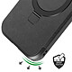 Avis 4smarts Coque MagSafe pour iPhone 15 Plus Anneau Fonction Support Noir