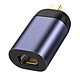Avizar Adaptateur USB-C vers Ethernet Débit 100Mbps Design Compact Adaptateur USB-C vers Ethernet pour connecter votre appareil USB-C à un réseau filaire