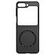 Avizar Coque MagSafe pour Samsung Galaxy Z Flip 5 Rigide Design Fin noir Coque MagSafe noir conçue pour optimiser l'utilisation du Samsung Galaxy Z Flip 5