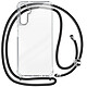Avizar Coque Lanière pour Samsung Galaxy A34 5G Rigide Bumper Série Corda Transparent Coque cordon en polycarbonate transparent de la série Corda, spécialement conçue pour Samsung Galaxy A34 5G