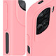 Avizar Coque pour Honor 90 Lite Semi-rigide Soft-touch Fast Cover Rose poudré pas cher