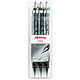 ROTRING Etui de 3 porte-mines TIKKY 0,35 mm / 0,5 mm / 0,7 mm Noir Porte-mines