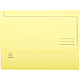 EXACOMPTA Paquet de 50 chemises à poche SUPER en carte 210g A4, coloris jaune canari x 3 Chemise de rangement