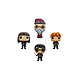 Harry Potter - Pack 4 figurines POP! Harry Potter W1 9 cm Pack de 4 figurines POP! Harry Potter W1 9 cm.