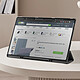 Avis Dux Ducis Étui pour Samsung Galaxy Tab S9 Ultra / S10 Ultra Support Vidéo Clavier Noir