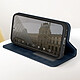 Avis Avizar Étui pour Google Pixel 8 Portefeuille Motif Damier Collection Geo Bleu nuit