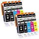COMETE - Marque française - 33XL - 10 Cartouches 33 XL T33XL compatibles Epson - Noir et Couleur 10 Cartouches 33XL T33XL compatibles Epson - 3 Noir + 1 Photo Noir + 2 Cyan + 2 Magenta + 2 Jaune