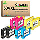 COMETE, Entreprise française - 604XL - 8 Cartouches Compatibles avec Epson COMETE - 604XL - Lot de 8 Cartouches d'encre Compatibles Epson 604 XL Ananas - pour Cartouche Epson 604 Expression Home XP 2200 XP 2205 XP 3200 Workforce…
