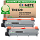 COMETE - Marque Française -  TN2320 TN2310 - 2 Toners Compatible Brother - 2 Noir COMETE - TN2320 - 2 Cartouches de Toners Compatible avec Brother TN-2320 ou TN-2310 - Toner TN2320 Brother DCP-L2520DW MFC-L2700DW HL-L2340DW L2300D L2360DN - Noir (2)