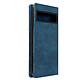 Avizar Étui pour Google Pixel 8 Pro Porte-cartes Anti-RFID Collection Precious Bleu - Housse à clapet bleu de la collection Precious pour protéger efficacement votre Google Pixel 8 Pro