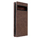 Avizar Étui pour Google Pixel 8 Pro Porte-cartes Anti-RFID Collection Precious Marron - Housse à clapet marron de la collection Precious pour protéger efficacement votre Google Pixel 8 Pro