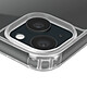 Avizar Coque Lanière pour iPhone 15 Plus Rigide Bumper Série Corda Transparent pas cher