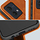 Avizar Étui pour Motorola Moto G84 Portefeuille Motif Damier Collection Geo pas cher