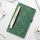 Acheter Avizar Étui pour Samsung Tab A9 Plus Clapet Multi-compartiment Support Vidéo Vert