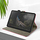 Avizar Étui pour Samsung Galaxy Tab S9 et Tab S9 FE Porte-cartes Support Vidéo Rouge pas cher