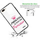 Avis Evetane Coque iPhone 7 Plus/ 8 Plus Coque Soft Touch Glossy Je suis une princesse Design