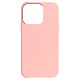 Moxie Coque pour iPhone 15 Pro Semi-rigide Intérieur Microfibre Rose Champagne - Coque Rose Clair bi-matière de la collection BeFluo, conçue par Moxie pour votre iPhone 15 Pro