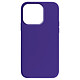 Moxie Coque pour iPhone 15 Pro Semi-rigide Intérieur Microfibre Violet - Coque Violet bi-matière de la collection BeFluo, conçue par Moxie pour votre iPhone 15 Pro