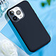 Avis Moxie Coque pour iPhone 15 Pro Max Semi-rigide Intérieur Microfibre Bleu roi