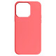 Moxie Coque pour iPhone 15 Pro Semi-rigide Intérieur Microfibre Rose - Coque Rose bi-matière de la collection BeFluo, conçue par Moxie pour votre iPhone 15 Pro