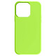 Moxie Coque pour iPhone 15 Pro Semi-rigide Intérieur Microfibre Vert Citron - Coque Vert Pomme bi-matière de la collection BeFluo, conçue par Moxie pour votre iPhone 15 Pro