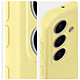 Avizar Coque pour Samsung Galaxy S23 FE Semi-rigide Soft-touch Fast Cover Jaune pas cher