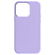 Moxie Coque pour iPhone 15 Pro Max Semi-rigide Intérieur Microfibre Lavande Coque Lilas bi-matière de la collection BeFluo, conçue par Moxie pour votre iPhone 15 Pro Max