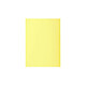 EXACOMPTA Paquet de 100 sous-chemises SUPER 60 - 22x31cm - Canari x 10 Chemise/Sous-dossier