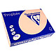 CLAIREFONTAINE Ramette 500 Feuilles Papier 80g A4 210x297 mm Certifié FSC SAUMON Papier couleur