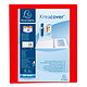 EXACOMPTA Classeur personnalisable Kreacover A4 Maxi 4 Ax Diam 25 mm Dos 47 mm Rouge Classeur à anneaux