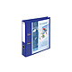 EXACOMPTA Classeur à Levier Prem'Touch A4 Dos 70mm Rembordé 1 pochette extérieure - Bleu x 10 Classeur à levier