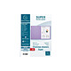 Avis EXACOMPTA Paquet 100 chemises SUPER 210g 24x32cm Vert Pastel x 5