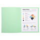 Avis EXACOMPTA Paquet 100 chemises SUPER 160 - 24x32cm - Vert clair x 5